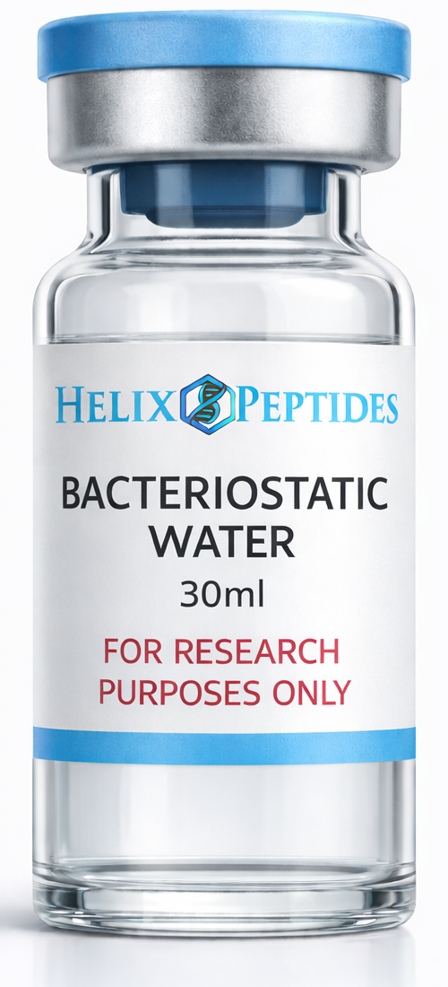 Bacteriostatic water measured in milliliters